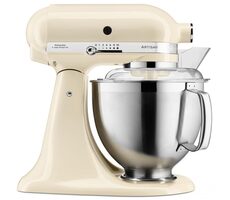 KitchenAid 5KSM185PSEAC krémová / Kuchyňský robot Artisan / 300W / 4,8L / 10 rychlostí