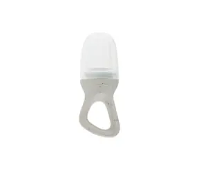 KikkaBoo Krmici kousátko Platinum Silicone Sand / od 6 měsíců
