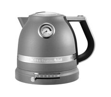 KitchenAid 5KEK1522 stříbřitě šedá / Retro rychlovarná konvice Artisan / 2400W / 1.5 L / nerez