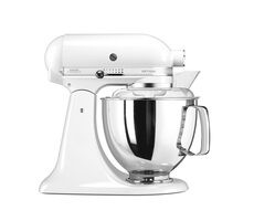 KitchenAid 5KSM175PSEWH bílá / Kuchyňský robot Artisan / 300 W / 4,8L / 10 rychlostí
