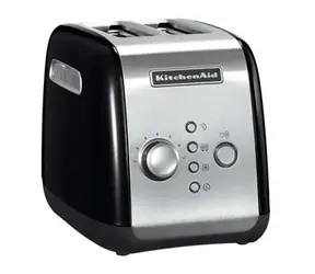 KitchenAid 5KMT221EOB černá / Toaster / 2tousty / nerez