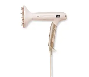 Beurer HC 150 zlatá / vysoušeč vlasů / 1600W / 3 teploty / 3 rychlosti / Ionizace