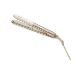 Beurer HS 70 zlatá / žehlička na vlasy / 43W / 100-220 °C / Ionizace / LED displej