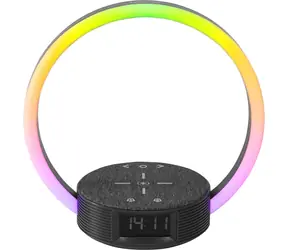 Beurer WL 65 černá / digitální budík / LCD / bezdrátová nabíječka Qi / 10W 