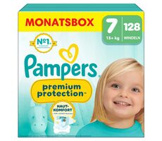 Pampers Premium Protection 15+kg (128 ks) / plenkové kalhotky / velikost 7 (15+kg)