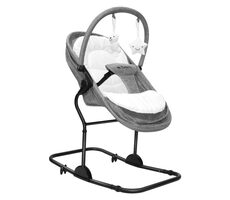 Tulano Moon 35 4 v 1 šedá / Houpací lehátko / od narození do 9 kg