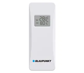 Rozbaleno - BLAUPUNKT ACC20WSWH bílá / bezdrátový venkovní teploměr / měření vlhkosti / rozbaleno