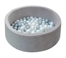 2Kids Toys Kuličkový bazén šedá / od 6 měsíců