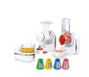Rozbaleno - Esperanza EKM027 Panzanella multifunkční kuchyňský robot bílá / 500 ml / 5 různých nástavců / rozbaleno