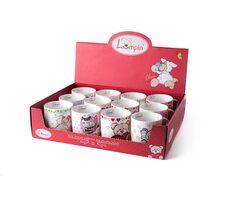 Lumpin Balení 6 x 2 ks mix hrnečků