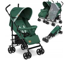 LIONELO Kočárek golfový Elia Green Forest / Nosnost do 15 kg