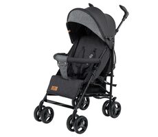 LIONELO Kočárek golfový IRMA Black Dark Grey / Nosnost do 15 kg