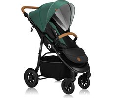 LIONELO Kočárek sportovní Natt Green Emerald / Nosnost do 22 kg