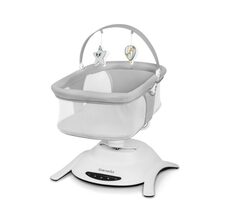 LIONELO Kojenecké lehátko Bella Set Grey Concrete 2v1 / do 9 kg