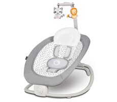 LIONELO Kojenecké lehátko Pascal Grey Dove / do 9 kg