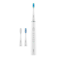 Rozbaleno - Niceboy ION Sonic bílá / Elektrický zubní kartáček / 45.000 kmitů / 4 režimy / časovač / IPX7 / 3x hlavice / rozbaleno