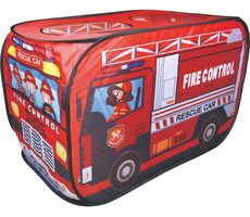 PLEJO Dětský pop up stan Hasiči / od 3 let