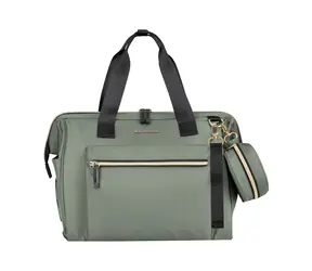 KikkaBoo Přebalovací taška Maxi Army Green / 40 × 27 × 22 cm