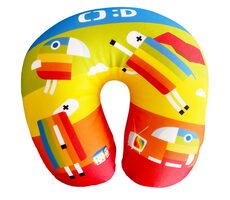 Mac Toys dětský záhlavník Déčko červená / od 3 let