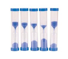 Bigjigs Toys Přesýpací hodiny 5 minut 1 ks modré