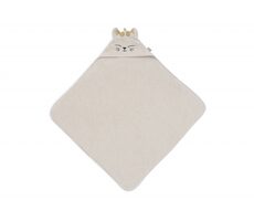 Jollein Osuška s kapucí froté 75x75cm kočička Charlie