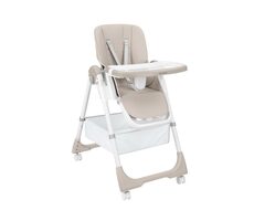 KikkaBoo Židlička Spicy+ Beige / od 6 měsíců do 3 let