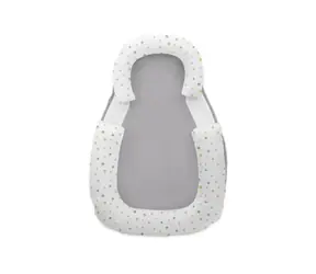 KikkaBoo Polohovací podložka Dots Grey / od narození 