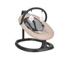 KikkaBoo Houpací lehátko elektrické Zazu Beige / od narození do 30 kg 