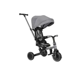KikkaBoo Tříkolka 8v1 Aluma Grey / od 12 do 60 měsíců