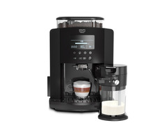 Rozbaleno - Krups EA819N Arabica Latte / automatický kávovar / 1450 W / 1.7 l / 4 recepty / černá / rozbaleno