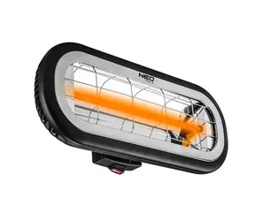 Bazar - NEO TOOLS 90-032 / Elektrické topidlo - infra / pro vnitřní i venkovní prostředí / 2000W / 1 stupeň výkonu  / bazar