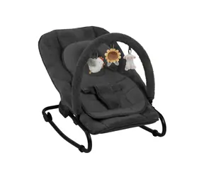 Little Dutch Houpací lehátko Grey / od narození do 6 měsíců (max. do 9 kg)