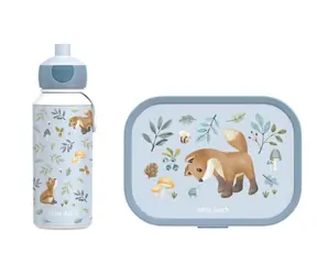 Little Dutch Svačinový set (láhev 400ml+box) Forest Friends