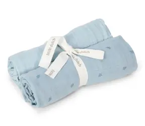 Little Dutch Pleny 70x70cm Pure Denim Blue