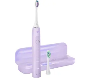 TrueLife SonicBrush Clean70 UV fialová / sonický zubní kartáček / USB-C / 5 režimů čištění / 90.000 kmitů / 2 hlavice