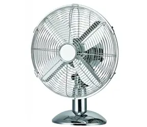 SOVIO FT30MC-5515 stříbrná / ventilátor stolní / kovový / 30 cm / 3 rychlosti
