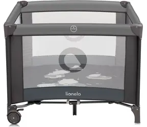 LIONELO Dětská ohrádka Bonnie Grey Scandi