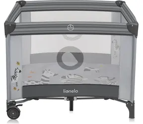 LIONELO Dětská ohrádka Bonnie Grey Stone