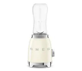 SMEG PBF01CREU krémová / smoothie mixér / 300 W / 0.6 L / 2 rychlosti 