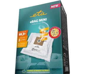 ETA ETA960068021 Sáčky do vysavače / 2L / 5x sáček + 1x mikrofiltr