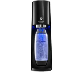 SodaStream E-Terra černá/ Výrobník sody / bez BPA / 1x láhev 1 L / 1x CO2 plyn