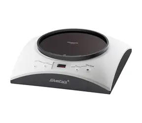 Rozbaleno - Steba IK 11 S bílá / Indukční vařič / 1000 W / 6 teplotních stupňů / rozbaleno