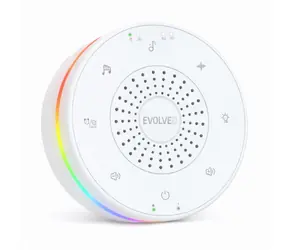 EVOLVEO NUBILOO – Uspávací modul s bílým šumem / ukolébavkami a barevným světlem na dobrou noc