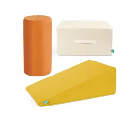 B-Toys Pěnové tvary maxi s válcem WonderShapes 3 ks / od 12 měsíců
