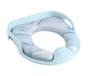 KikkaBoo Dětské WC sedátko Sea World Seashell Blue / od 4 let