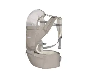KikkaBoo Nosítko 3v1 Chloe Mesh Beige / od 5 měsíců