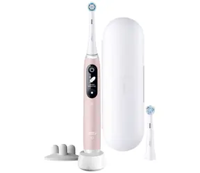 Oral-B iO Series 6s růžová / Elektrický zubní kartáček / magnetické iO / 5 režimů / AI 