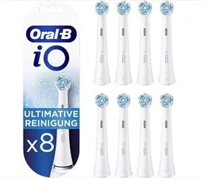 Oral-B iO Ultimate Clean bílá / náhradní hlavice / 8ks