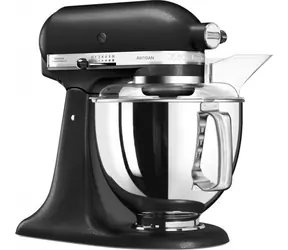 KitchenAid 5KSM175PSEBK černá litina / Kuchyňský robot Artisan / 300W / 4.8 l / 10 rychlostí / planetární systém