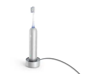MOVA Fresh Pro Elektrický zubní kartáček stříbrná / 69.000 kmitů / 10 režimů / časovač / IPX7 / 2x hlavice